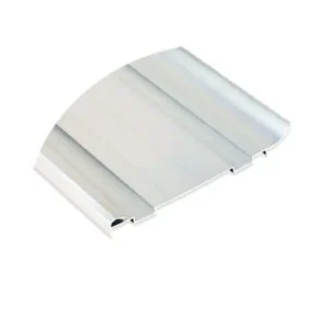 Aluminum Skirting Board – Silver 10mm Floor-to-Wall Trim for Flexible Roll Flooring in Hospitals and Schools