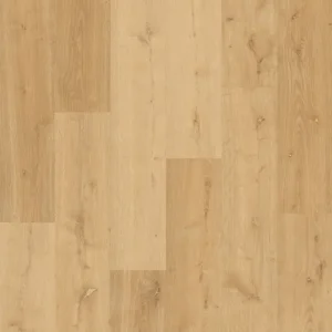 Elegant Oak Natural vinyl flooring – waterproof natural oak planks with warm beige tones and attached underlay