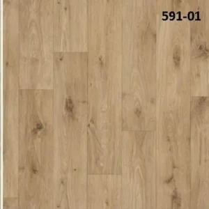 591-01, Cushion Vinyl Flooring Off White – durable, sound absorbing, and easy to clean